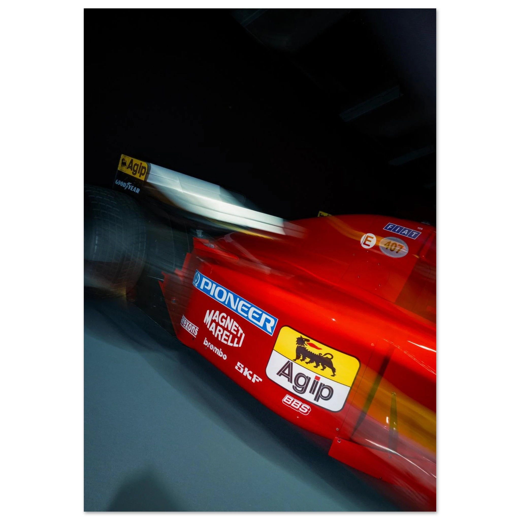 Ferrari 412 T2 Sideways