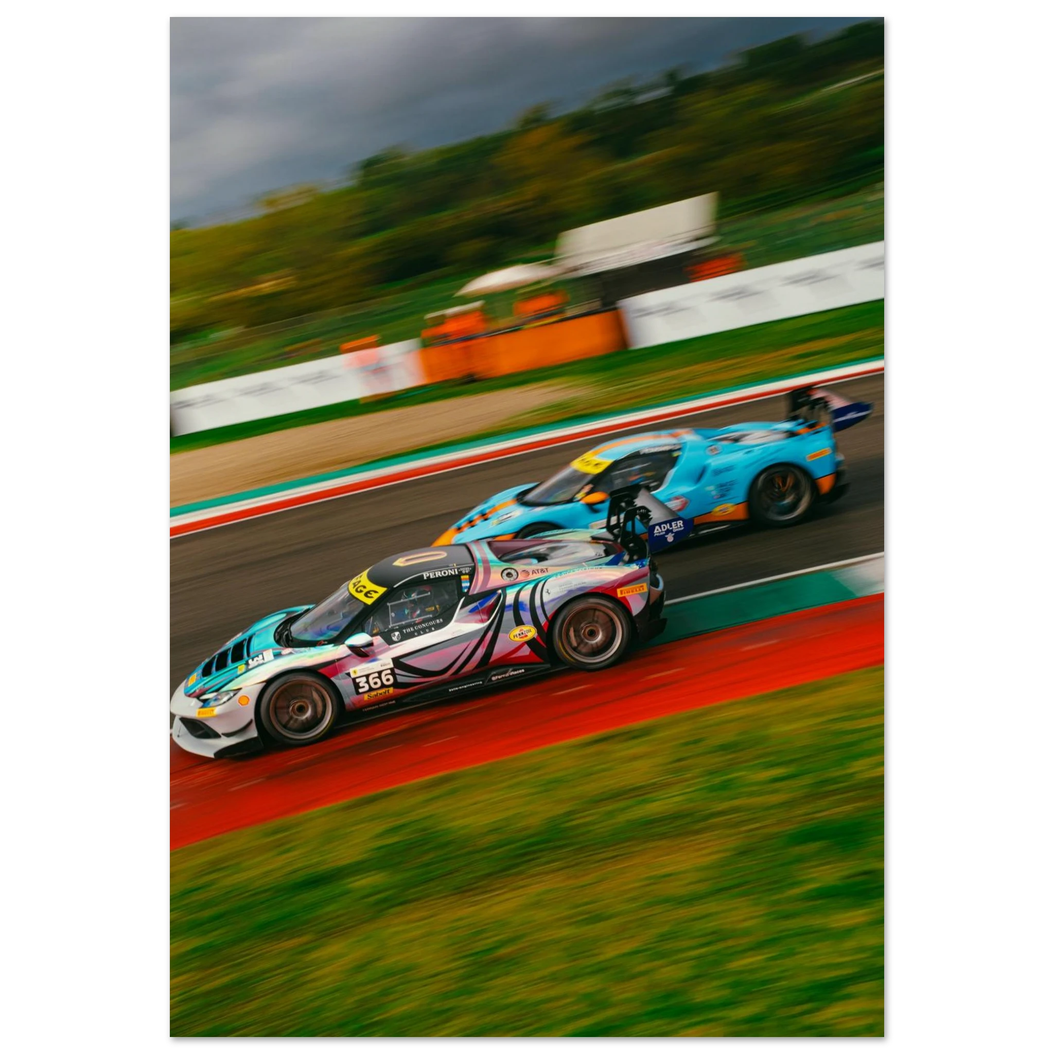 Ferrari 296 Challenge Battle