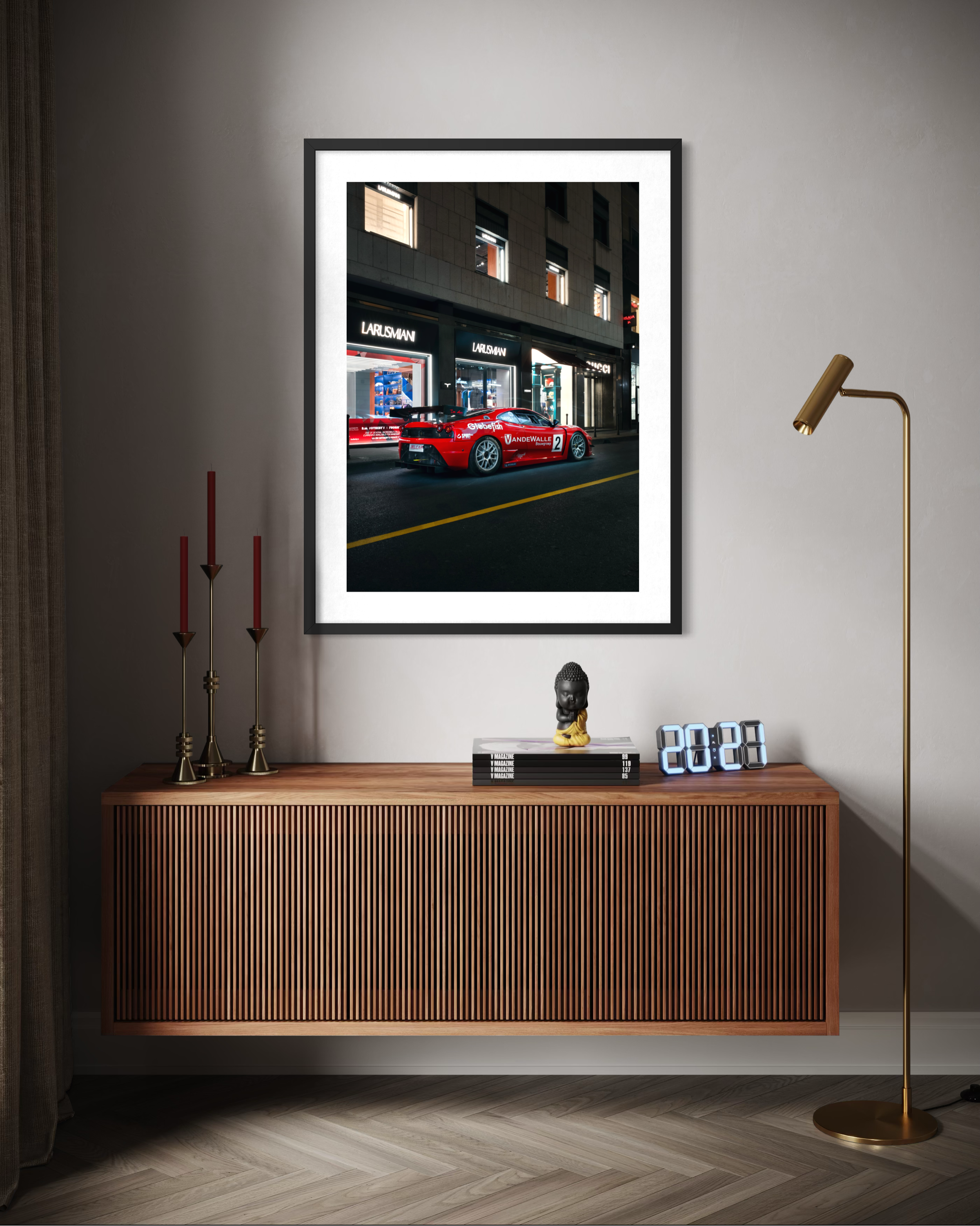 Ferrari F430 GT3 –  Larusmiani Rear Stance