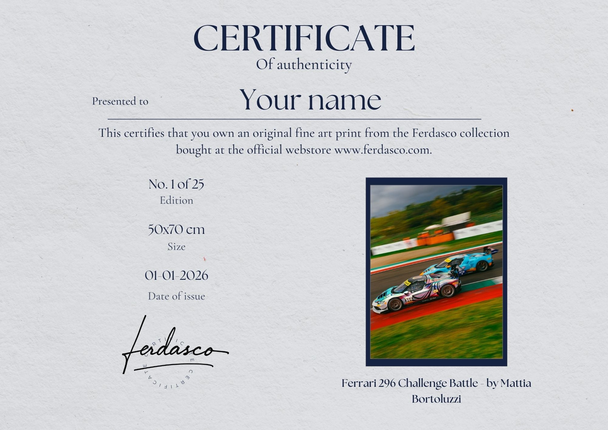 Ferrari 296 Challenge Battle