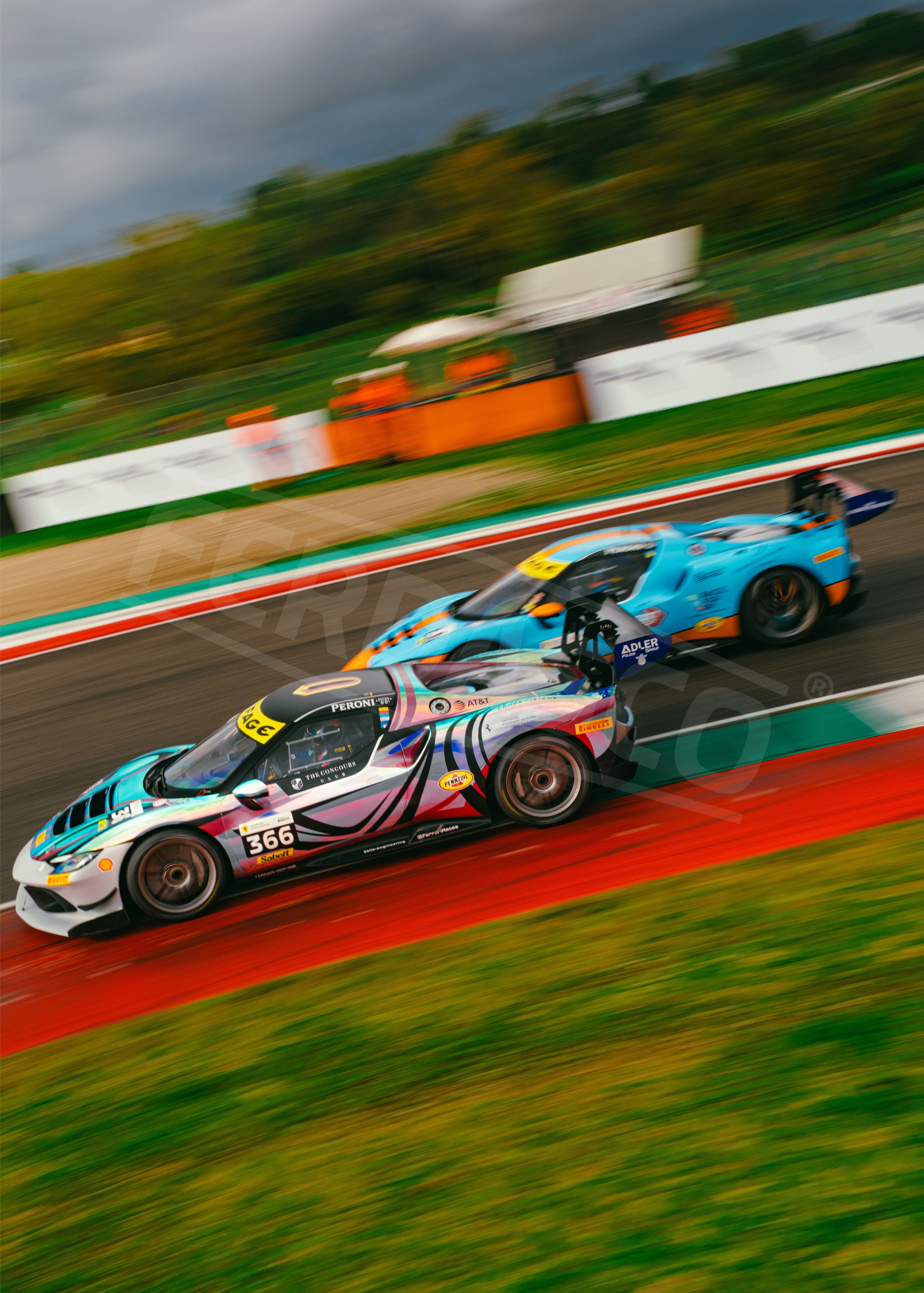 Ferrari 296 Challenge Battle