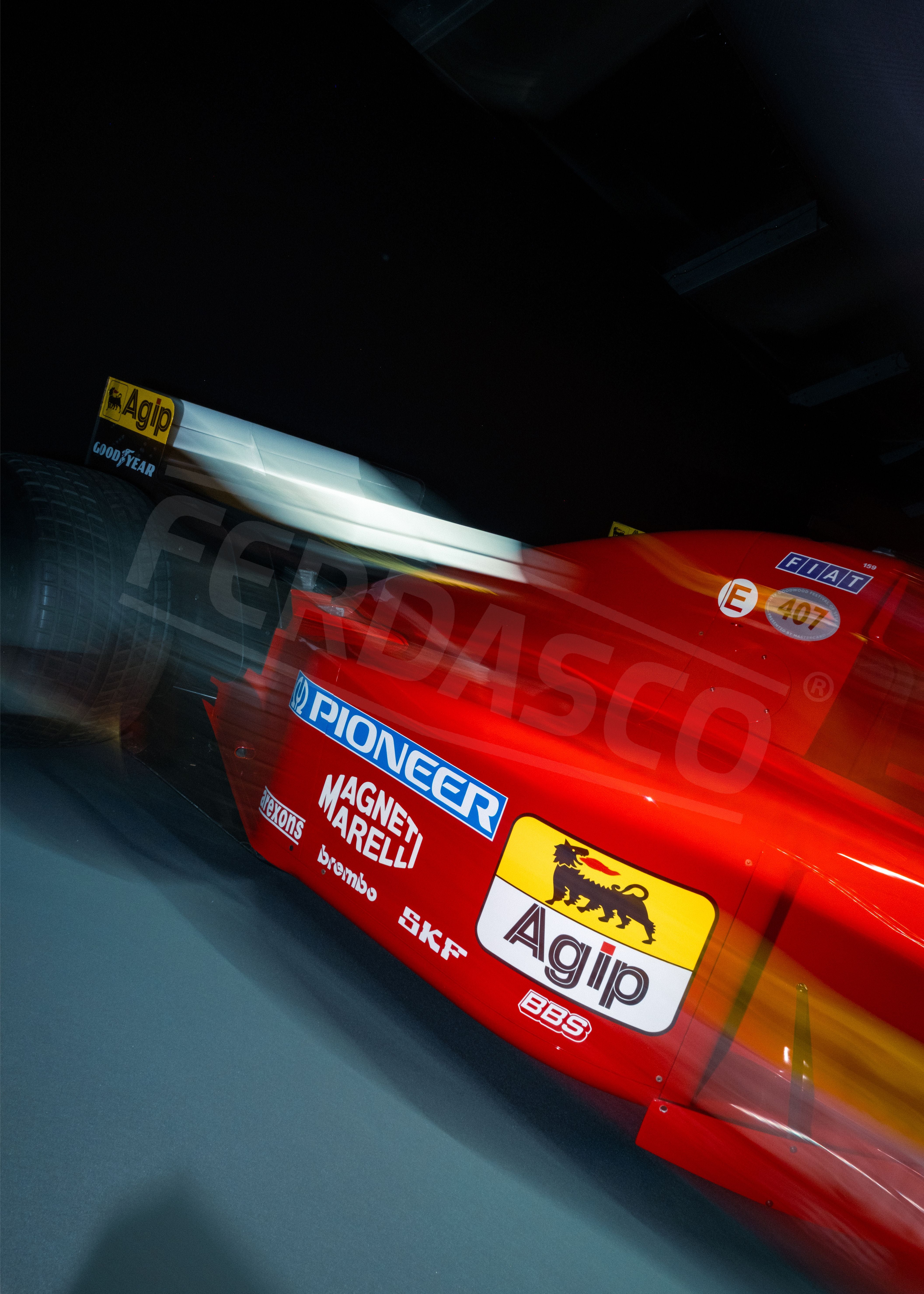 Ferrari 412 T2 Sideways