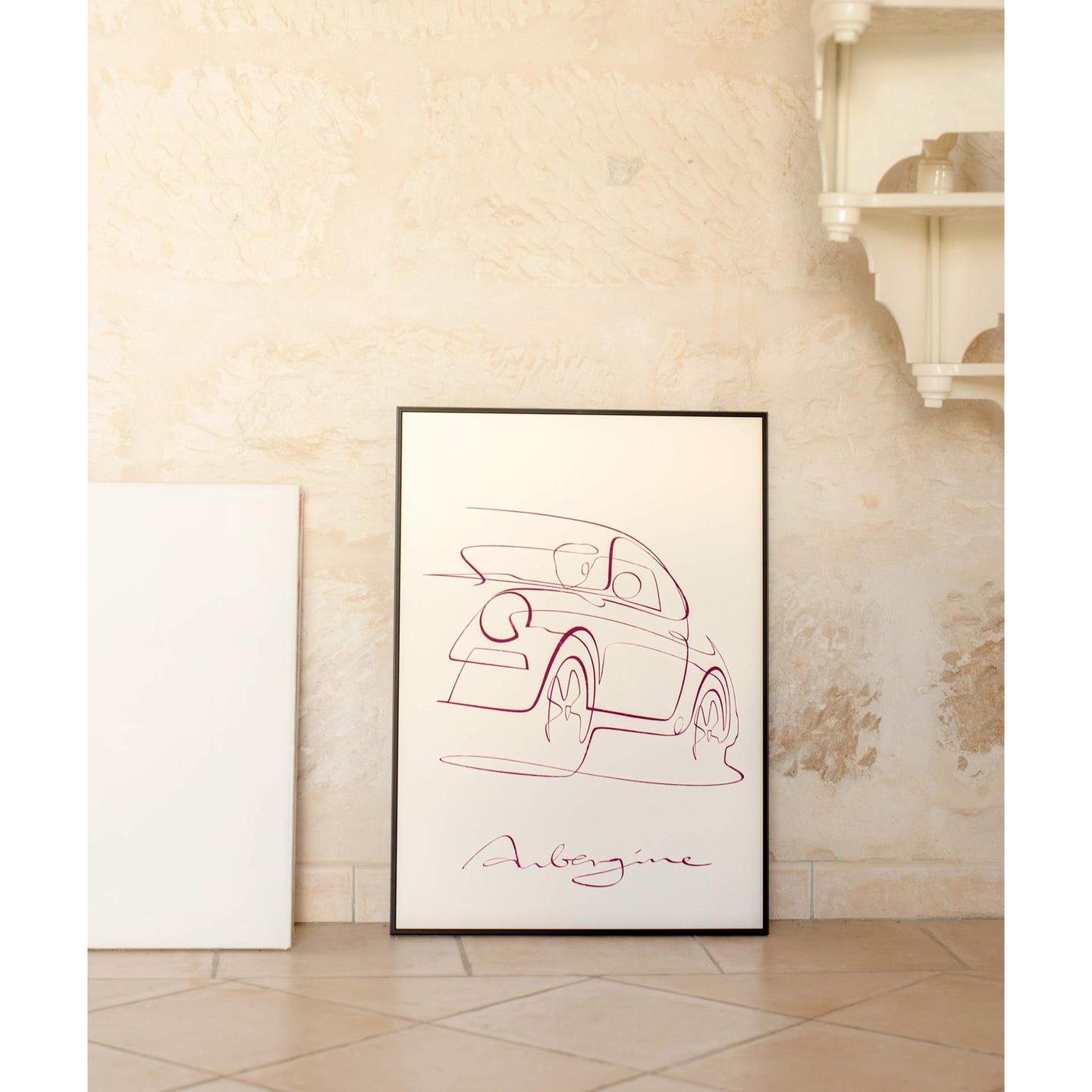 One line of 911 Aubergine